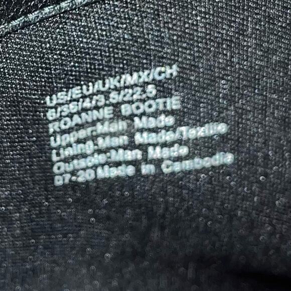 Kenneth Cole Roanne Toffee & Black Faux Snakeskin Block Heel Side Zip Bootie Sz6 - Picture 13 of 13